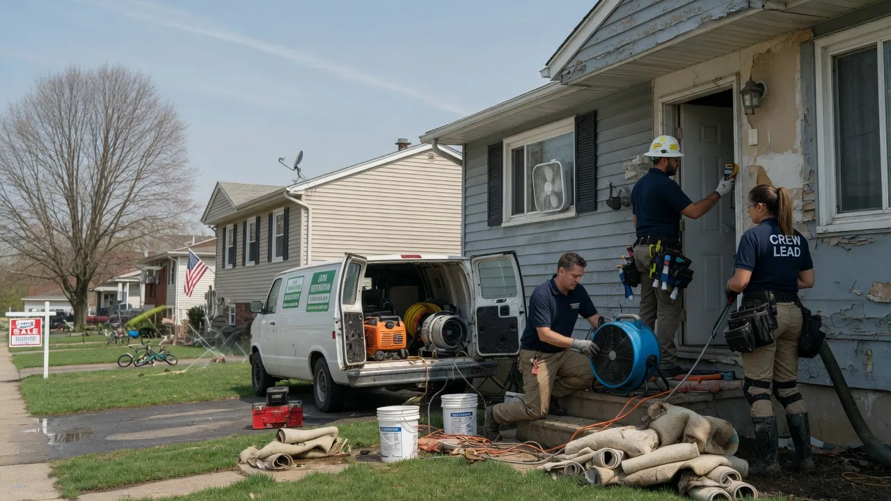 Flood Cleanup in Belleville, PA near me