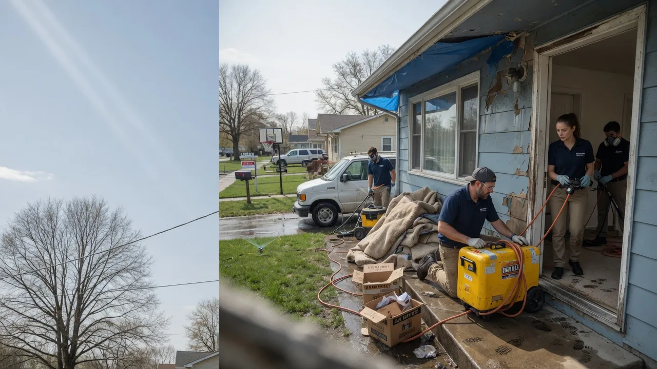 Basement Flood Cleanup in Belleville, PA near me